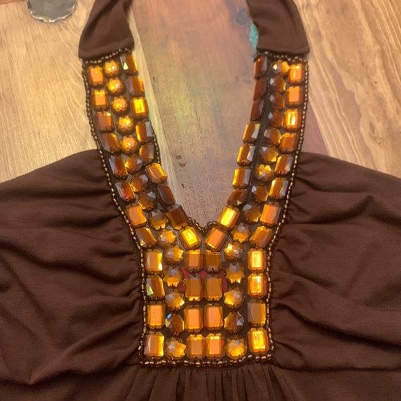 Beaded halter top - Picture 4 of 4